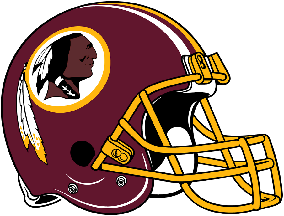 Washington Redskins 1978-Pres Helmet Logo iron on paper